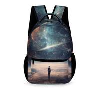 WECECE Sac À Dos Ciel Étoilé Pour Garçons Cartable Coloré Primaire, Sac Ecole Tendance Léger Pour Les Adolescents 8ans