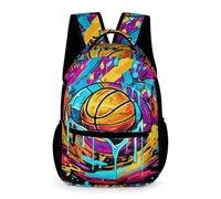 WECECE Sac À Dos CM2 Garçon, Sac D'école Cartable Basket-ball, Cartable Fille Garçons Primaire, Sacs Scolaires Basket-ball Filles Durable Pour Enfants