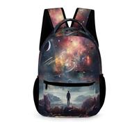 WECECE Sac À Dos De Filles, Sacs D'école Ciel étoilé Pour Des Enfan Sac À Dos D'enfants D'école Idéal Pour Des Étudiants La Classe 1-6 CArtable De Coloré Plein Air