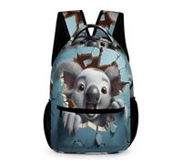 WECECE Sac À Dos De Filles, Sacs D'école Koala Pour Des Enfan Sac À Dos D'enfants D'école Idéal Pour Des Étudiants De La Classe 1-6 Cartable De Animal 3D Plein Air