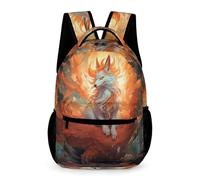 WECECE Sac À Dos De Filles, Sacs D'école Renard Pour Des Enfan Sac À Dos D'enfants D'école Idéal Pour Des Étudiants La Classe 1-6 Cartable De Thème Animal Plein Air