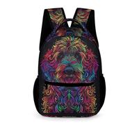 WECECE Sac À Dos De Filles, Sacs D'école Terrier Écossais Pour Des Enfan Sac À Dos D'enfants D'école Idéal Pour Des Étudiants La Classe 1-6 Cartable De Chien Imprimé Plein Air
