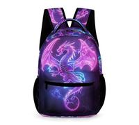 WECECE Sac À Dos D'école CP/CE1 CE2 De Dragon Pour Des Garçons Filles Cartable Enfants Sac Dragon Volant De Voyage Bookbag