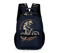 WECECE Sac À Dos D'école CP/CE1 CE2 De Moto Pour Des Garçons Filles CArtable Enfants Sac Moto De Voyage Bookbag