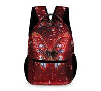 WECECE Sac À Dos D'école CP/CE1 CE2 De Papillon Pour Des Garçons Filles Cartable Enfants Sac Coloré De Voyage Bookbag