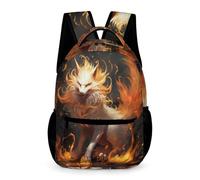 WECECE Sac À Dos D'école CP/CE1 CE2 De Renard Pour Des Garçons Filles Cartable Enfants Sac Thème Animal De Voyage Bookbag