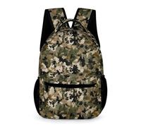 WECECE Sac À Dos D'école De Camouflage Pour Des Garçons CE2/CM2 Enfants Sac Camouflage De Voyage Bookbag, CArtable Pour Enfant Filles CE1/CM1