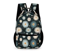 WECECE Sac À Dos D'école De Marguerite Pour Des Garçons CE2/CM2 Enfants Sac Fleur De Voyage Bookbag, Cartable Pour Enfant Filles CE1/CM1