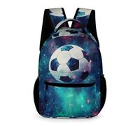 WECECE Sac À Dos En Football Cartable Soccer D'école Sac De Voyage Pour Étudiants, Garçons Filles, Ordinateur Portable, Sac À Dos Décontracté