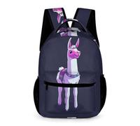WECECE Sac À Dos En Mignon Alpaga Cartable Animal Imprimé D'école Sac De Voyage Pour Étudiants, Garçons Filles, Ordinateur Portable, Sac À Dos Décontracté
