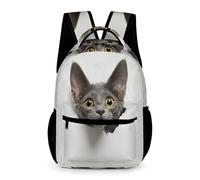 WECECE Sac À Dos Enfant Cartable Chat Scolaires Filles Garçons Chaton Sac D'école Pour Étudiant Outdoor Voyage École Daypacks