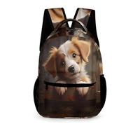 WECECE Sac À Dos Enfant Cartable Chien de Berger Scolaires Filles Garçons Chiot Animal Sac D'école Pour Étudiant Outdoor Voyage École Daypacks