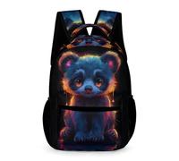 WECECE Sac À Dos Enfant Cartable Panda Scolaires Filles Garçons Animal Imprimé Sac D'école Pour Étudiant Outdoor Voyage École Daypacks