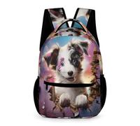 WECECE Sac À Dos Enfant Fille, Sac À Dos Chien Scolaire Enfants Pour Garçons Et Filles Cartable Chiot Animal Enfant Primaire 6-10 Ans