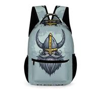 WECECE Sac À Dos Enfant Taureau Scolaire CP-CM2 Cartable Animal Vache Print Mignon Backpack Unisexe Garçon Et Fille Ados Bookbag Voyage Bag