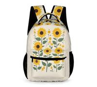 WECECE Sac À Dos Enfants CM2 Mignon Sac Tournesol Pour Enfant CP/CE1 CE2 Cartable Fleur Pour Les Garçons Filles Bambin