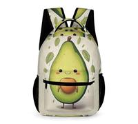 WECECE Sac À Dos Fille Avocat Cartable Thème de Fruits Garçons Primaire, Sac D'école Enfants Idéal Pour Les Élèves De 5 À 9 Ans Va À L'école Voyage En Plein Air