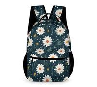 WECECE Sac À Dos Fille Marguerite Cartable Fleur Garçons Primaire, Sac D'école Enfants Idéal Pour Les Élèves De 5 À 9 Ans Va À L'école Voyage En Plein Air