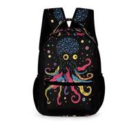 WECECE Sac À Dos Fille Marine Life Cartable Garçons Primaire, Sac D'école Enfants Idéal Pour Les Élèves De 5 À 9 Ans Va À L'école Voyage En Plein Air