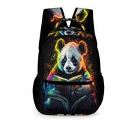 WECECE Sac À Dos Fille Mignon Panda Cartable Thème Animal Garçons Primaire, Sac D'école Enfants Idéal Pour Les Élèves De 5 À 9 Ans Va À L'école Voyage En Plein Air