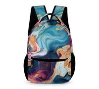 WECECE Sac À Dos Fille Motif de, Enfants Sac D'école Primaire Étudiants CArtables Coloré Scolaires Sacs Léger Voyage Élèves Cadeaux De Rentrée Ccolaire 5-9 Ans