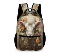 WECECE Sac À Dos Fille Mouton Cartable Animal Garçons Primaire, Sac D'école Enfants Idéal Pour Les Élèves De 5 À 9 Ans Va À L'école Voyage En Plein Air