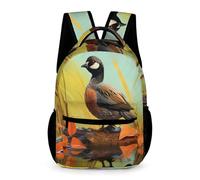 WECECE Sac À Dos Fille Oiseau Cartable Thème Animal Garçons Primaire, Sac D'école Enfants Idéal Pour Les Élèves De 5 À 9 Ans Va À L'école Voyage En Plein Air