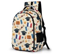 WECECE Sac À Dos Fille Primaire, Sacs Graduation Theme Scolaire Adolescente, Cartable France Flag Enfant De Loisir, Sac À Dos Pour CP CE1 CE2 CM1 CM2