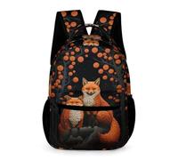 WECECE Sac À Dos Fille Renard Cartable Animal Garçons Primaire, Sac D'école Enfants Idéal Pour Les Élèves De 5 À 9 Ans Va À L'école Voyage En Plein Air