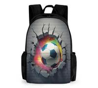 WECECE Sac À Dos Football Cm2 Enfants, Cartable Football Garçons 8-13 Ans Mignon Léger Sac A Dos Pour A4 Dossiers Primaire Préscolaire 5ème