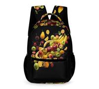 WECECE Sac À Dos Fruit Sacs D'école Scolaires Cartable Thème Fruits Filles Garçons 6 Ans CArtables Pour Primaire Outdoor Voyage École