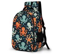 WECECE Sac À Dos Garçons Marine Life De CP À CM2, Cartable Ocean Creatures Primaire Léger Pour Fille De 8-14 Ans, Sac D’École Collège Décontracté Pour Voyages