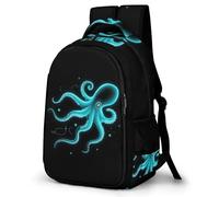 WECECE Sac À Dos Garçons Sea Creature De CP À CM2, Cartable Marine Life Primaire Léger Pour Fille De 8-14 Ans, Sac D’École Collège Décontracté Pour Voyages