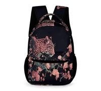 WECECE Sac À Dos Guépard Sacs École Pour Enfants 7 Ans, Cartable Animal Léopard Primaire Fille Et Garçon, Sac D'école Idéal Pour Voyage, Loisirs