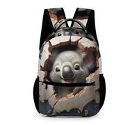 WECECE Sac À Dos Koala Sacs École Pour Enfants 7 Ans, Cartable Animal 3D Primaire Fille Et Garçon, Sac D'école Idéal Pour Voyage, Loisirs