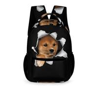WECECE Sac À Dos Mignon Chien Troué Pour Tout-petits Filles Garçons, Cartable Enfant, Rucksacks Enfants Cadeaux Pour La Saison Scol