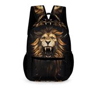 WECECE Sac À Dos Mignon Lion Pour Tout-petits Filles Garçons, Cartable Lions Roi des Animaux Enfant, Rucksacks Enfants Cadeaux Pour La Saison Scol