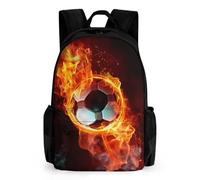 WECECE Sac À Dos Mode Cartable Football Filles College Sacs Football D'école Scolaire Pour Ado Enfant Sac A Dos Pour Ordinateur Portable Femme Loisir De Voyage