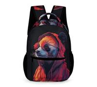 WECECE Sac À Dos Panda Sacs D'école Scolaires Cartable Animal Imprimé Filles Garçons 6 Ans CArtables Pour Primaire Outdoor Voyage École
