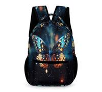 WECECE Sac À Dos Papillon D'école De Mignonne Cartable Pour Le Sac De Voyage D'enfants Filles Garçons Bookbag