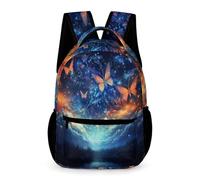 WECECE Sac À Dos Papillon Sacs École Pour Enfants 7 Ans, Cartable Papillon Primaire Fille Et Garçon, Sac D'école Idéal Pour Voyage, Loisirs