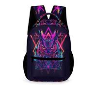 WECECE Sac À Dos Pour Enfants Cartable Chouette Garçons Primaire, Sac D'école Oiseau Imprimé Pour Filles 6-10 Ans, Cartable Voyage Et Sacs Ecole Décontracté