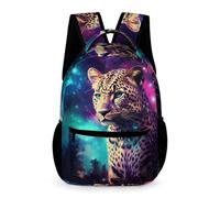 WECECE Sac À Dos Pour Enfants Cartable Guépard Garçons Primaire, Sac D'école Animal Léopard Pour Filles 6-10 Ans, Cartable Voyage Et Sacs Ecole Décontracté