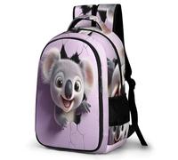 WECECE Sac À Dos Pour Filles, Cartable Koala Pattern Garçon Primaire CE2 À CM2, Sac D'école Animal Sacs Ecole Décontracté Pour Enfants Voyages