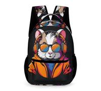 WECECE Sac À Dos Scolaire Personnalisé Souris En 3D Sac À Dos Animal Imprimé D'école Léger Et Décontracté Pour Enfants, Garçons, Filles, Adolescents