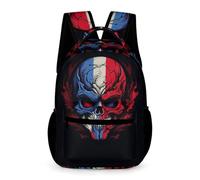WECECE Sac À Dos Scolaire Personnalisé Squelette En 3D Sac À Dos Crâne D'école Léger Et Décontracté Pour Enfants, Garçons, Filles, Adolescents