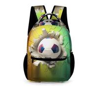 WECECE Sac À Dos Soccer Ball Sacs D'école Scolaires Cartable Football Filles Garçons 6 Ans CArtables Pour Primaire Outdoor Voyage École