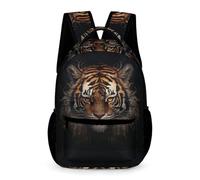 WECECE Sac À Dos Tigre Pour Filles Cartable Thème Animal Primaire CM1/CE2 Sac Ecole Élégant Et Léger Pour 9 Ans, Sacs D'école