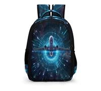 WECECE Sac D École Avion Sac Collège Imperméable Sac A Dos Avion de Ligne Ado Voituretable Fille Primaire Voituretable Garcon