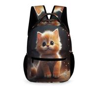WECECE Sac D École Chat Sacs Imperméable Sac À Dos Mignon Chaton Cartable Fille Primaire Garcon CE1/CE2